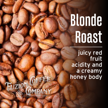 Blonde Roast Beans | Colombia Blonde Roast | Fuzion Coffee Co.