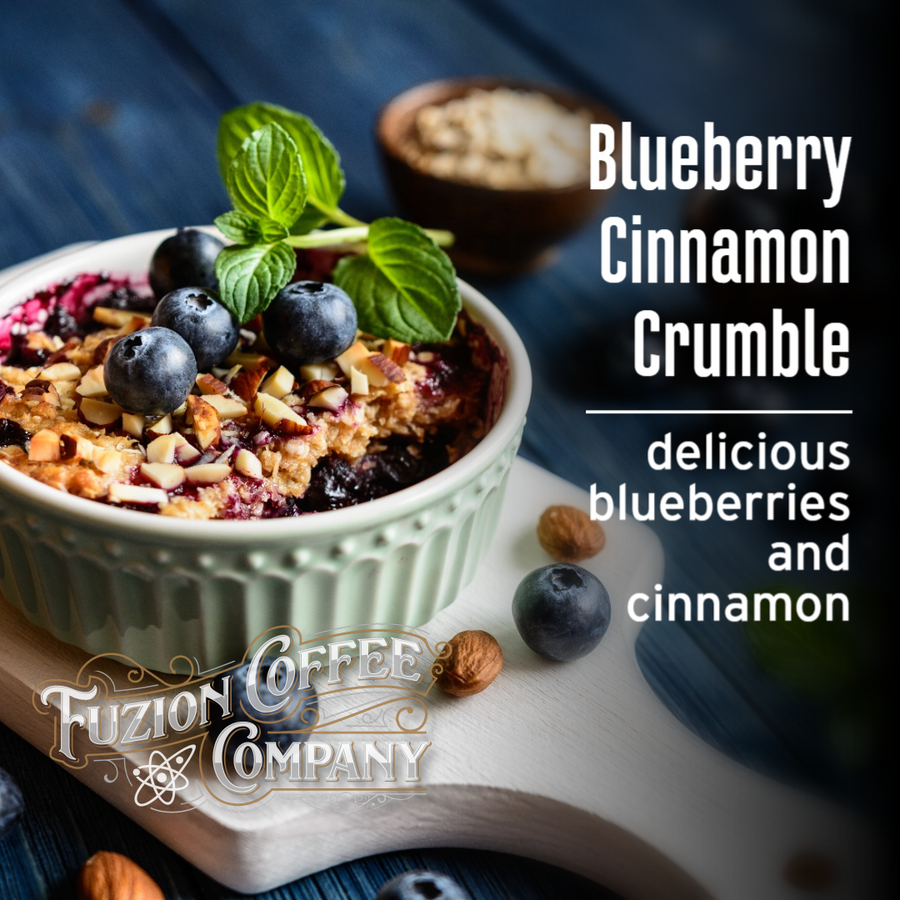 Blueberry Crumble Coffee | Blueberry Flavor Coffee | Fuzion Coffee Co.