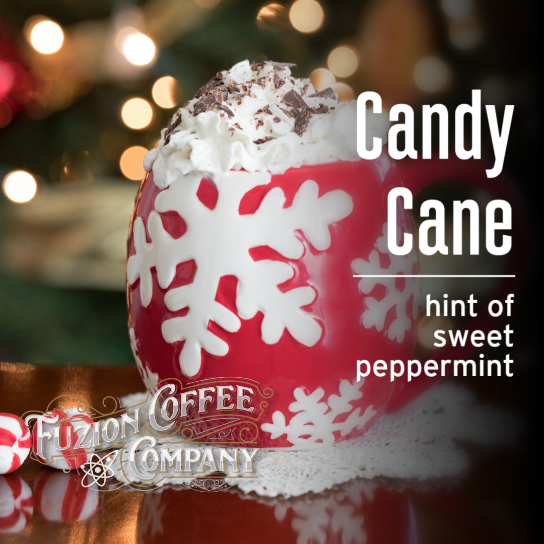 Candy Cane Coffee | Candy Cane Blend Coffee | Fuzion Coffee Co.