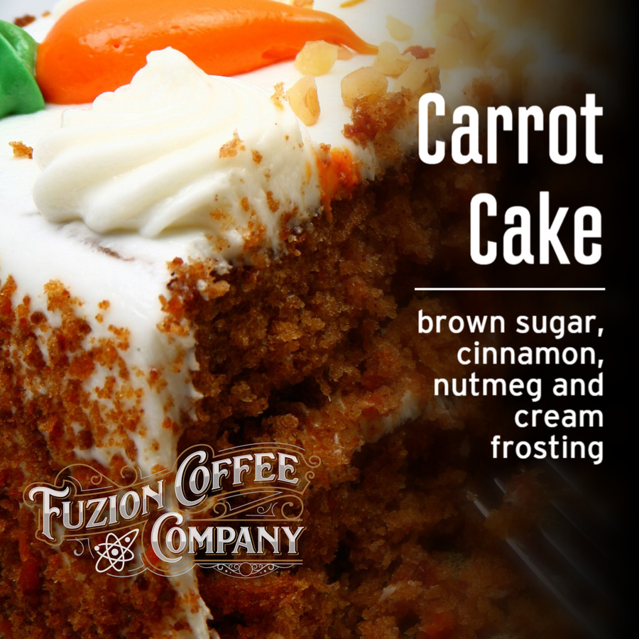 Carrot Cake Flavored Coffee | Carrot Cake Coffee | Fuzion Coffee Co.