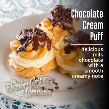 Cream Puff Coffee | Chocolate Puff Coffee | Fuzion Coffee Co.