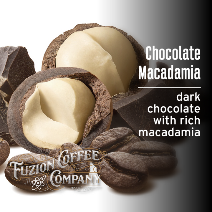 Macadamia Nut Coffee | Chocolate Nut Coffee | Fuzion Coffee Co.