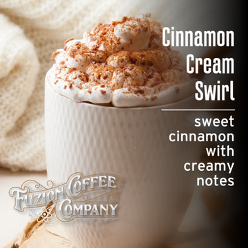 Cinnamon Cream Swirl | Cream Swirl Coffee | Fuzion Coffee Co.